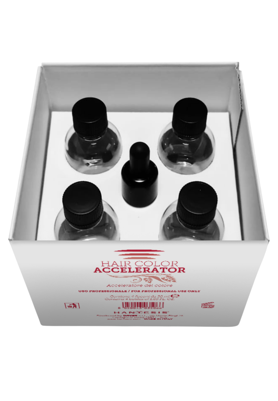 HAIR COLOR ACCELERATOR – BOX (4x 50 ml) – Bild 2